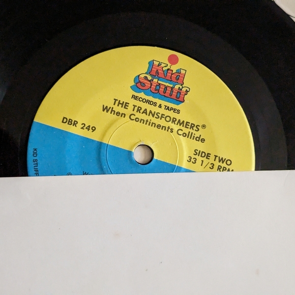 VINTAGE 1983 KIDS STUFF BOOK & RECORD MOTU THE REVENGE OF SKELETOR - Picture 4 of 5